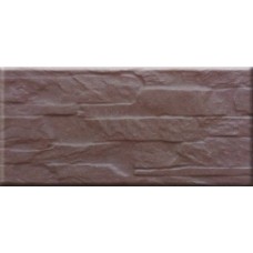 Фасадный клинкер 12,5x25 Арагон коричневый